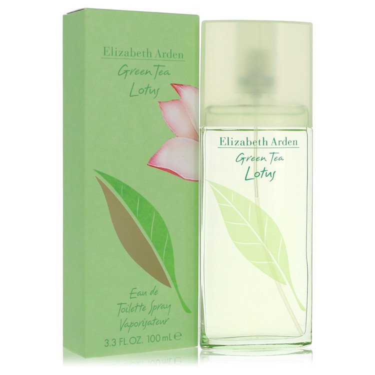 Green Tea Lotus by Elizabeth Arden Eau De Toilette Spray 3.3 oz Green Tea Lotus by Elizabeth Arden Eau De Toilette Spray 3.3 oz